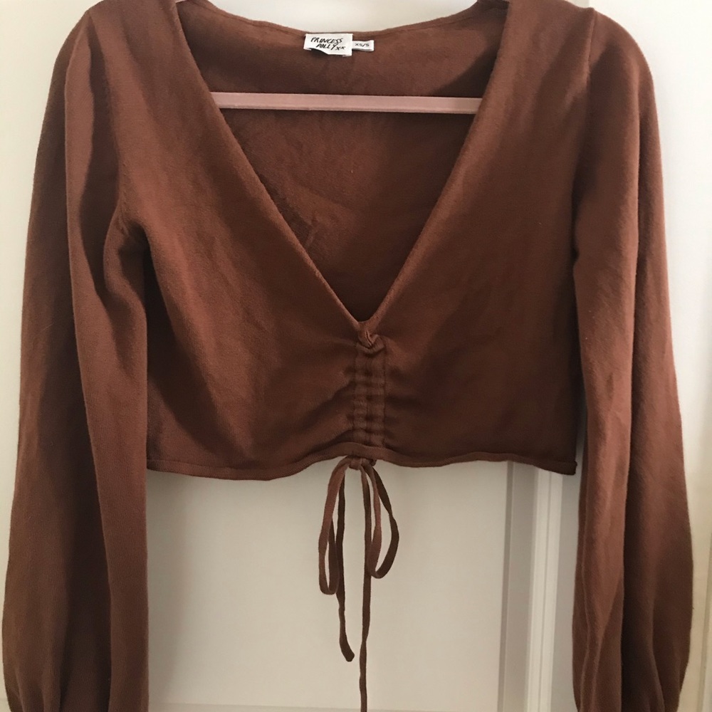 Polly princess rustic  brown top